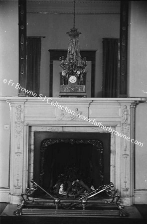 CORBALTON HALL  OLD CHAIR IN DINING ROOM